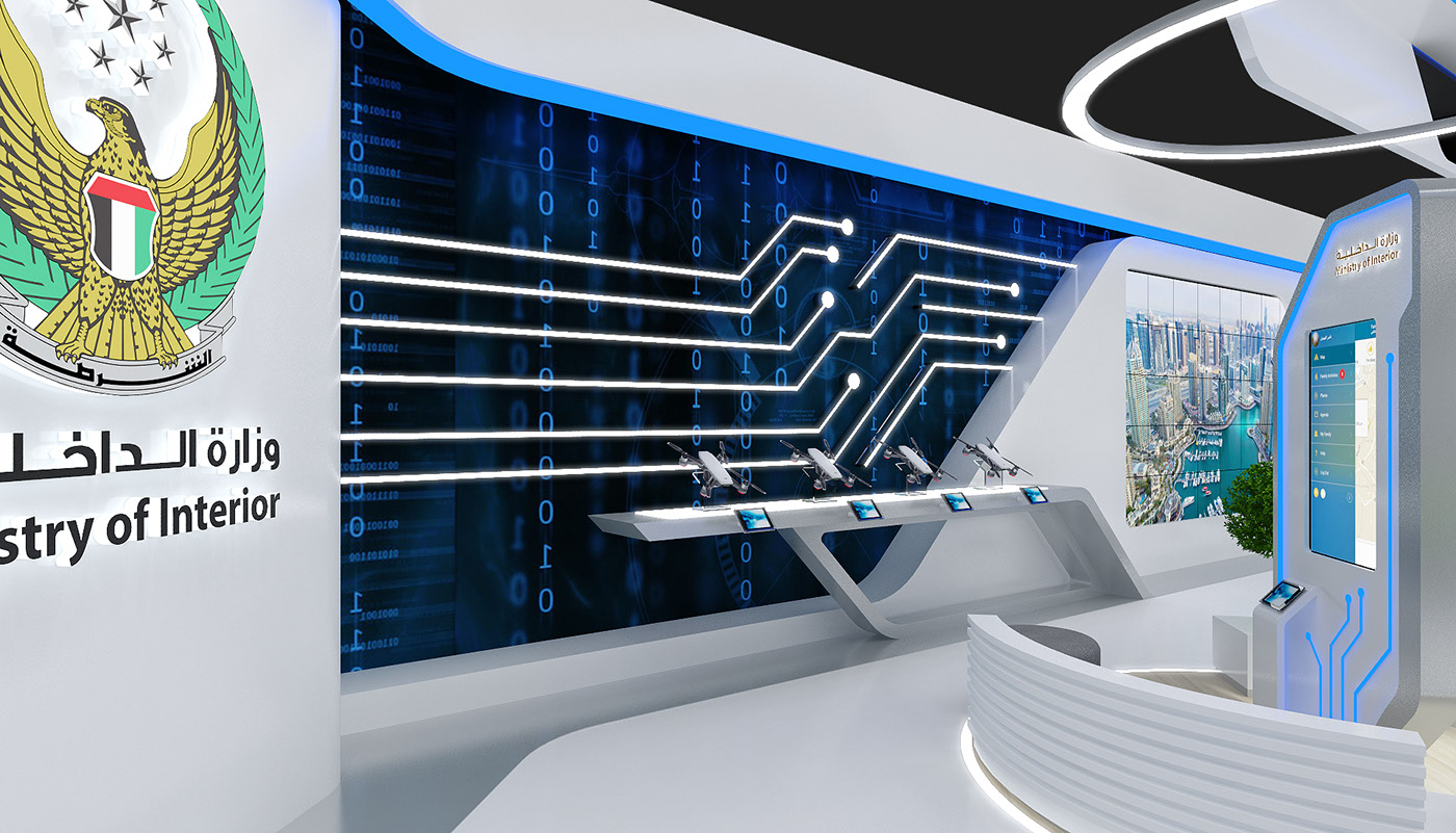 2面開(kāi)口展臺(tái)設(shè)計(jì)細(xì)節(jié)