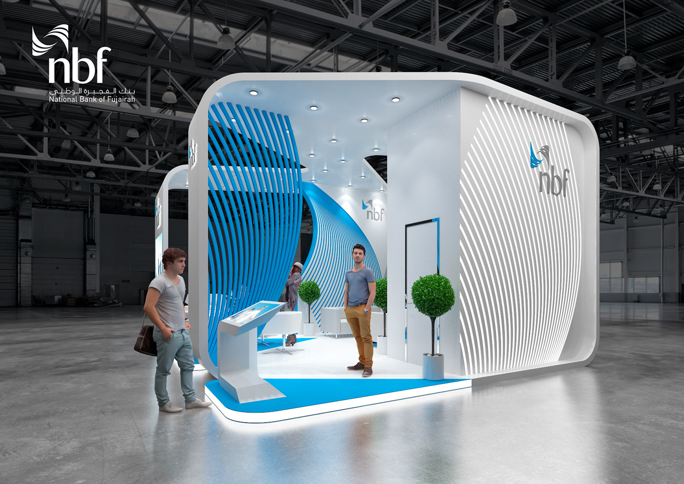 nbf國外展臺設(shè)計(jì)