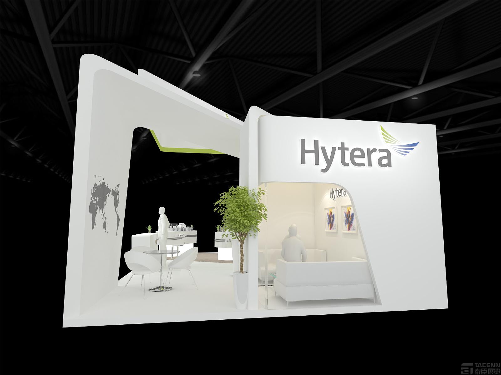 海能達(dá)Hytera展臺設(shè)計(jì)方案