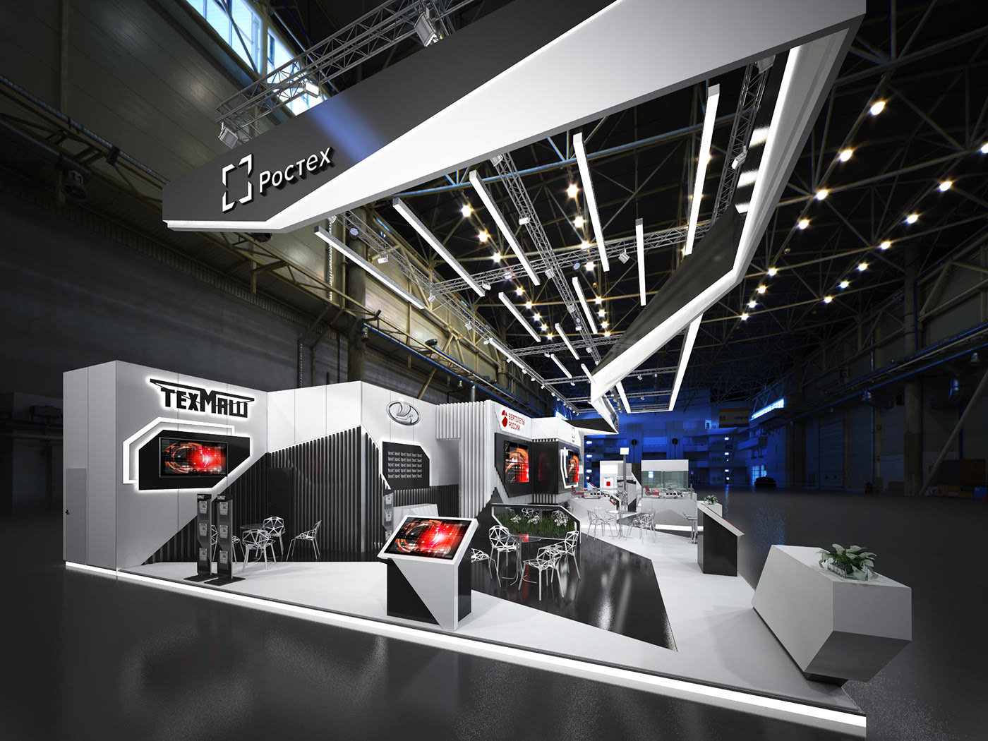 POCTEX展臺搭建設(shè)計(jì)